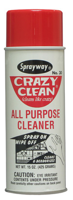 PLZ AEROSCIENCE Sprayway SW031 Crazy Clean Cleaner, 19 oz